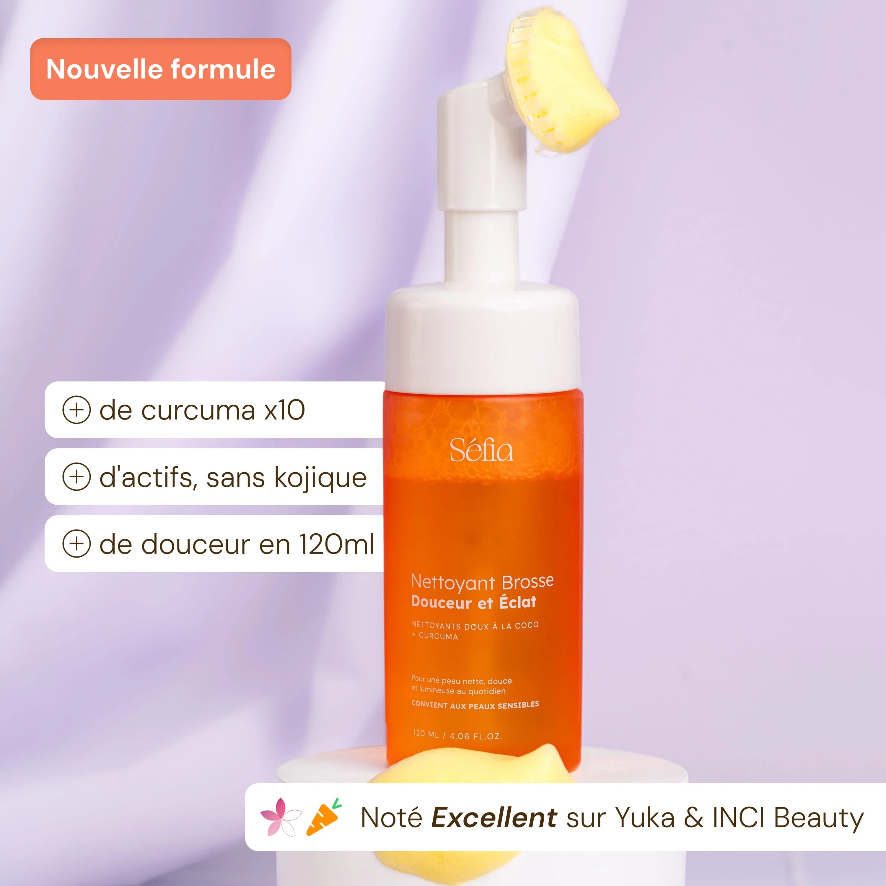 Nettoyant Éclat au Curcuma — photo 1