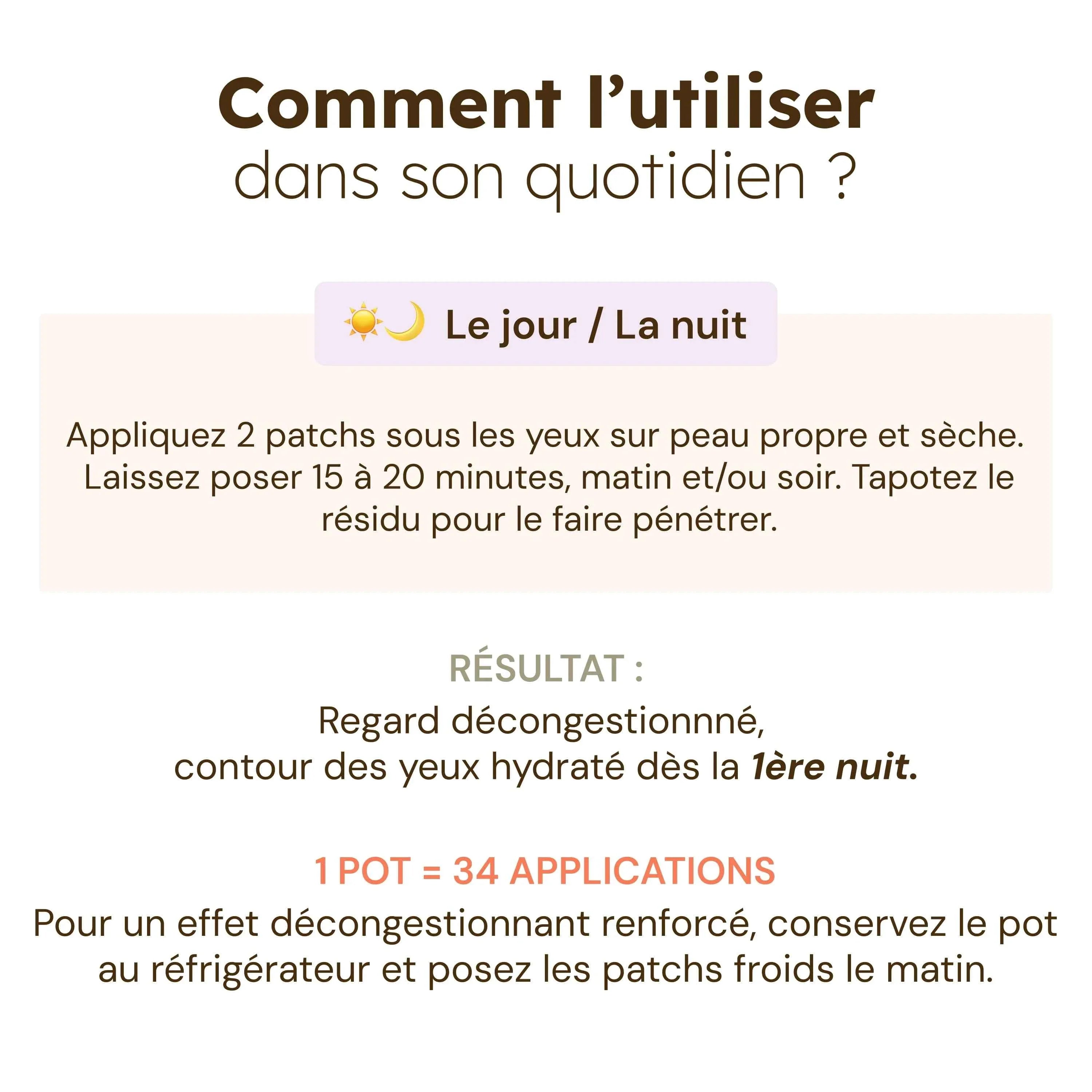 Patchs Anti-Cernes — photo 4